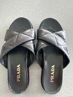 Prada quilted slides
