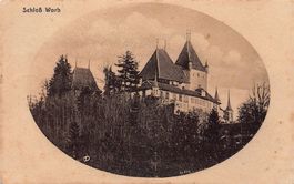 Schloss Worb, gelaufen 1918