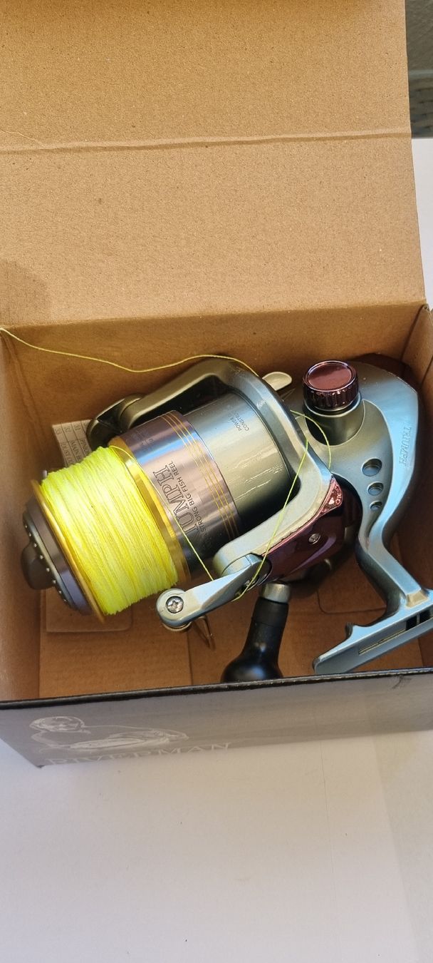Tamburi & Mulinelli: Angelrolle Riverman Triumph Big Fish – Nuovo (secondo la descrizione) da Hirschthal venduto da Murphy0111 2