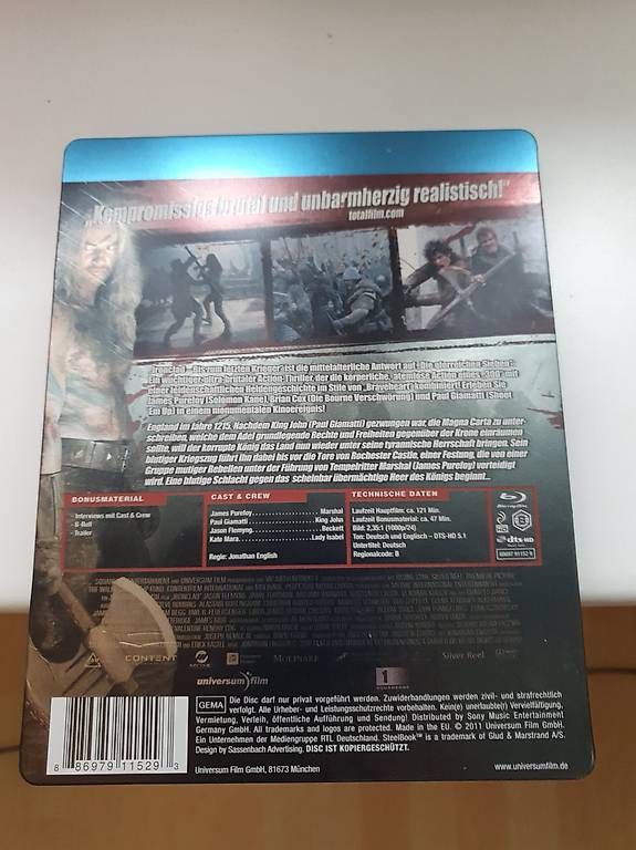 Alle DVDs: Blue Ray - Ironclad (Deutsch, Englisch) – Gebraucht aus Widnau von El_Capitan5 1