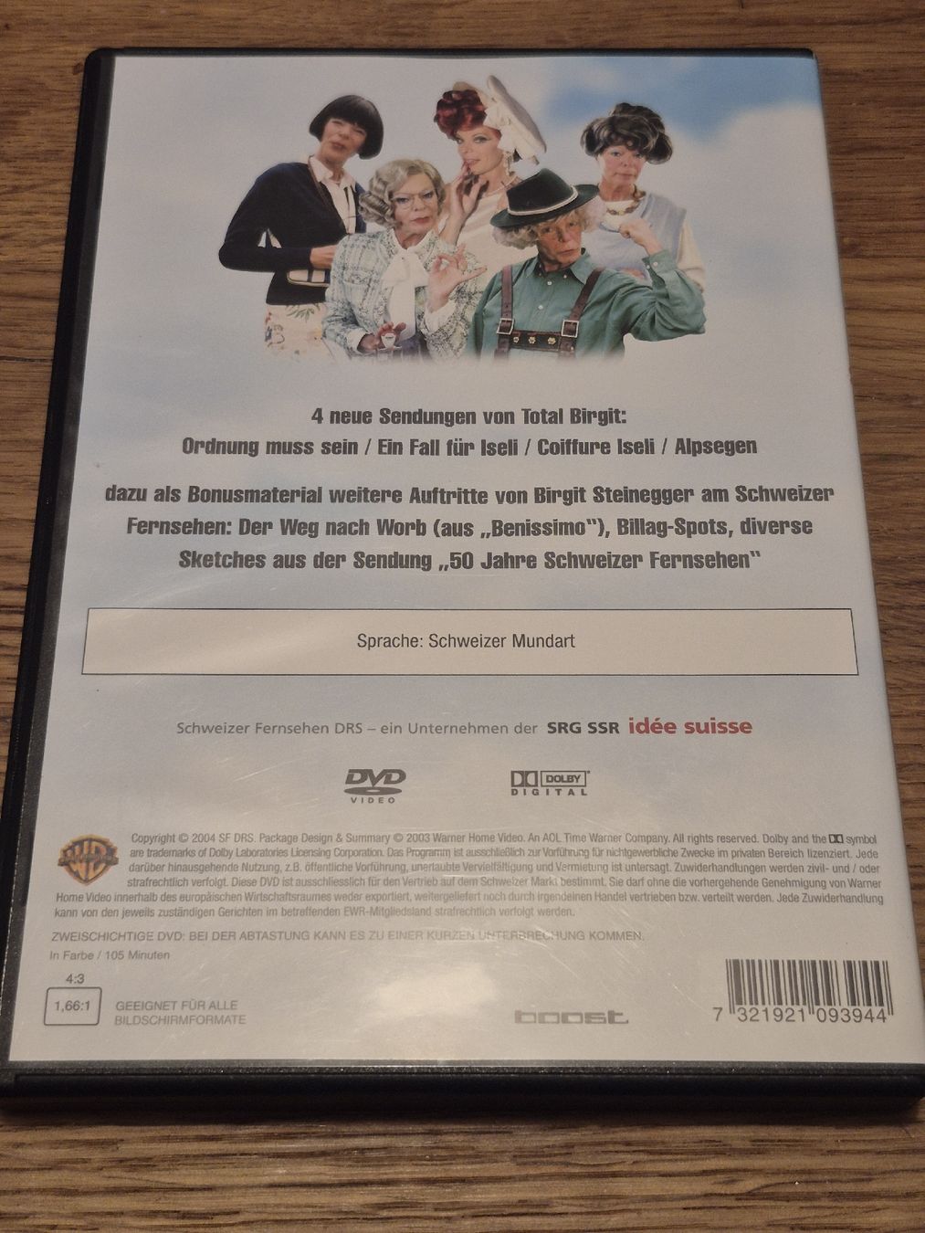 Tous les DVDs: Total Birgit 2 - Birgit Steinegger (SF DRS)  – D'occasion à Oberembrach par giu_7ksd 1