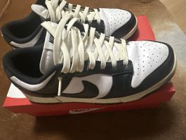 Nike Dunk Low PRM, Gr. 42.5, Schwarz Weiss, Top Zustand!
