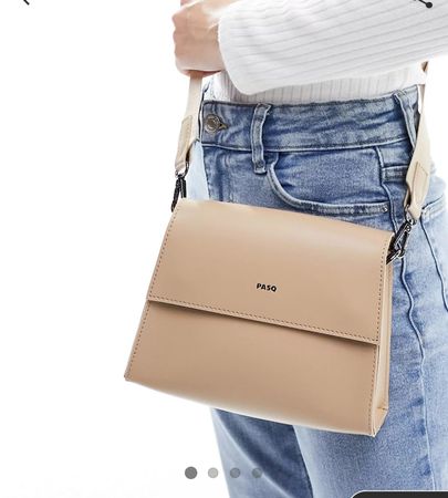 PASQ Umhängetasche beige
