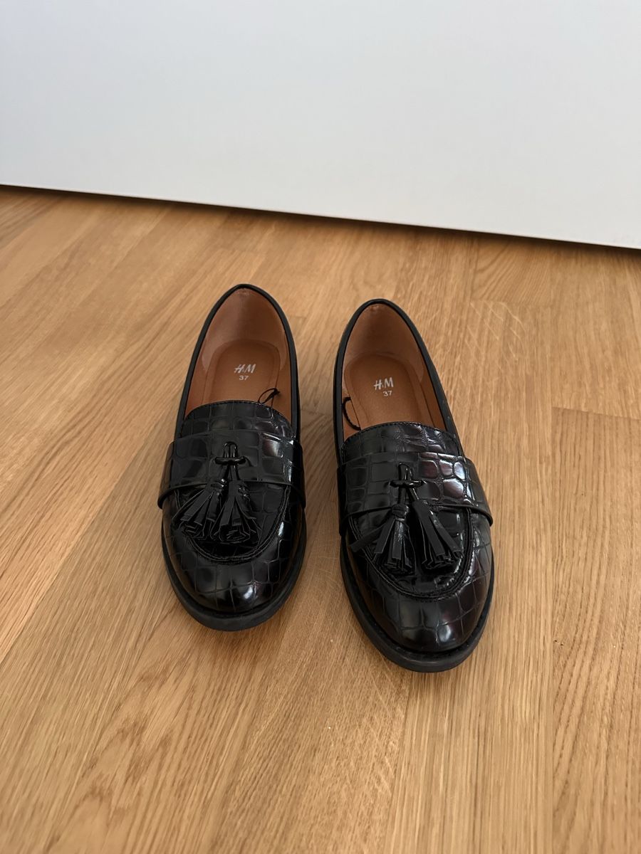H&M Scarpe da donna: Loafer schwarz H&M Gr. 37 – Usato da Ermatingen venduto da nic_x2tf 1