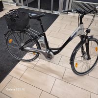 E-Bike  Cityvelo schwarz silber gebraucht