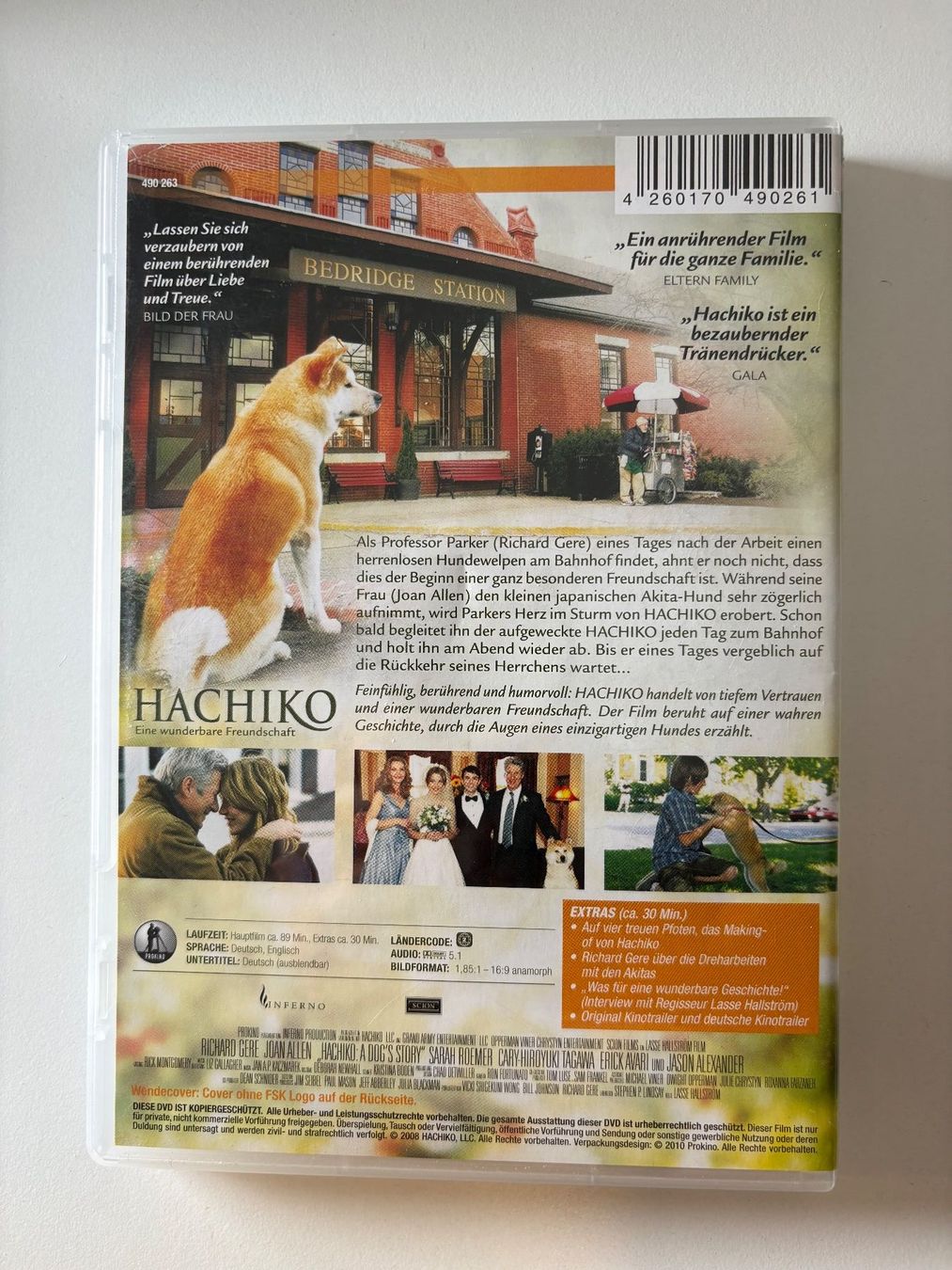 Tous les DVDs: Hachiko – Eine wunderbare Freundschaft – D'occasion à Zürich par SwissMarket24 1