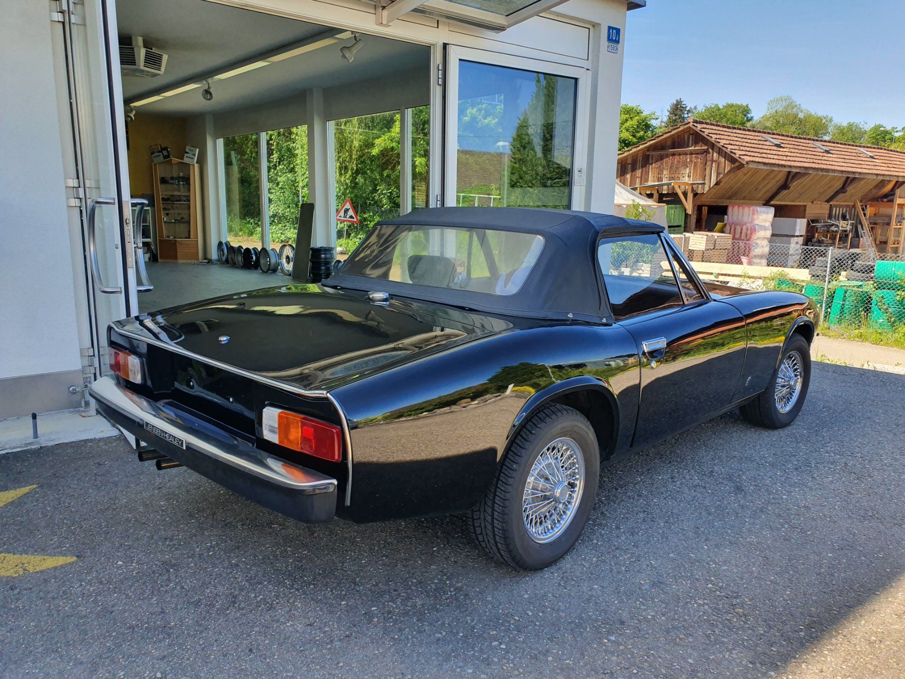 Automobili: Jensen- Healey  1120  Sportcabriolet – Usato da Schwarzenbach SG venduto da MGTC 2