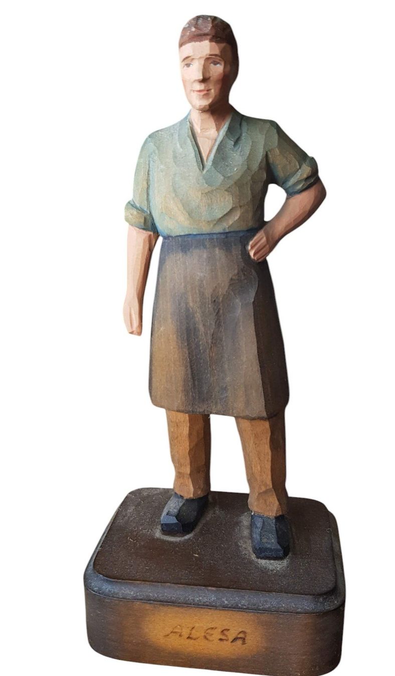Statuette: Brienzerfigur antik Schuster – Usato da Mörschwil venduto da antiksalon 2