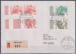 K87) FDC aus Markenheft 1984