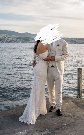 Hochzeitskleid Spitze Mermaid