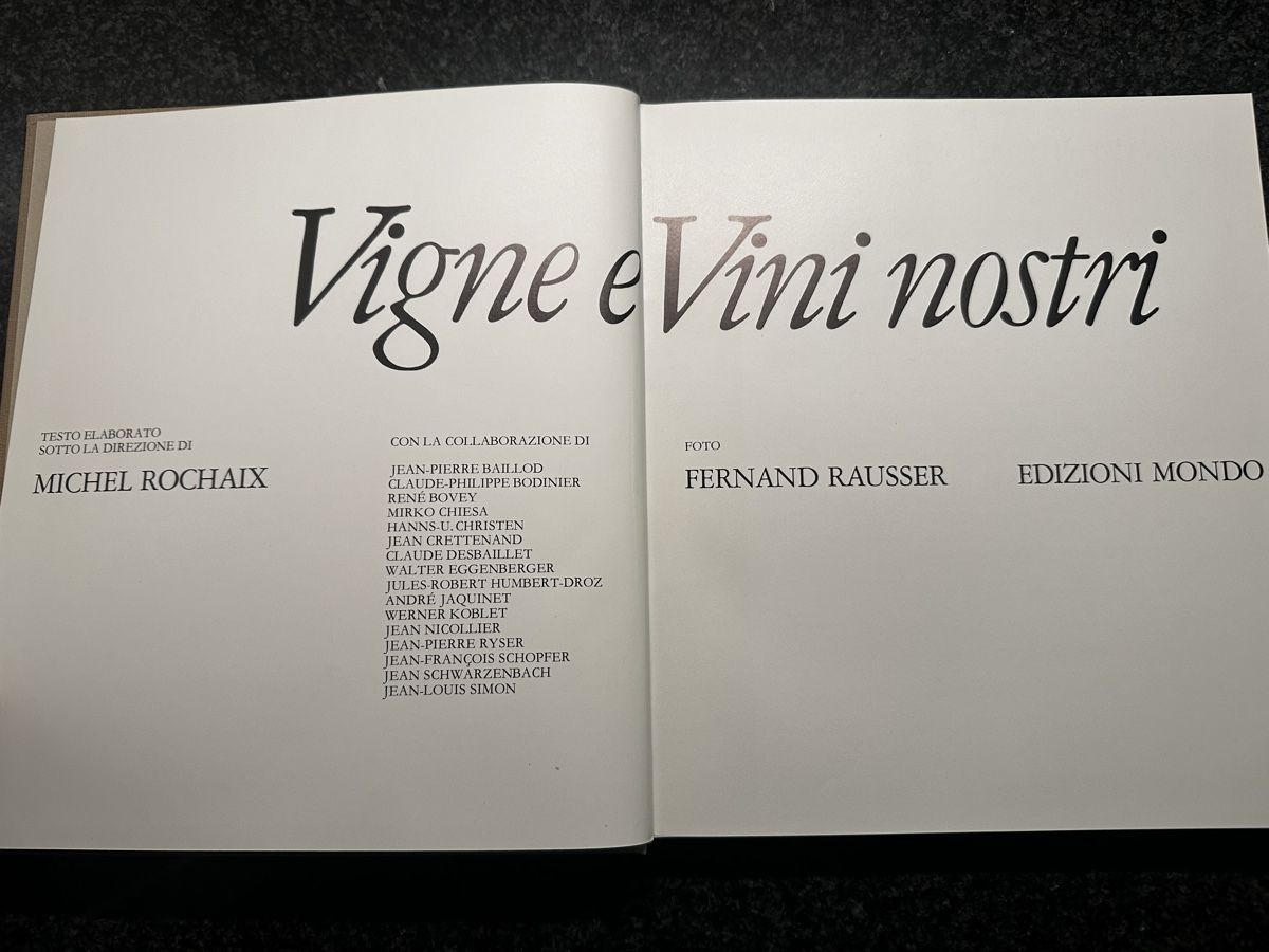 Libri: Libro “Vigne e Vini nostri” – Usato da Chiggiogna venduto da braton 1