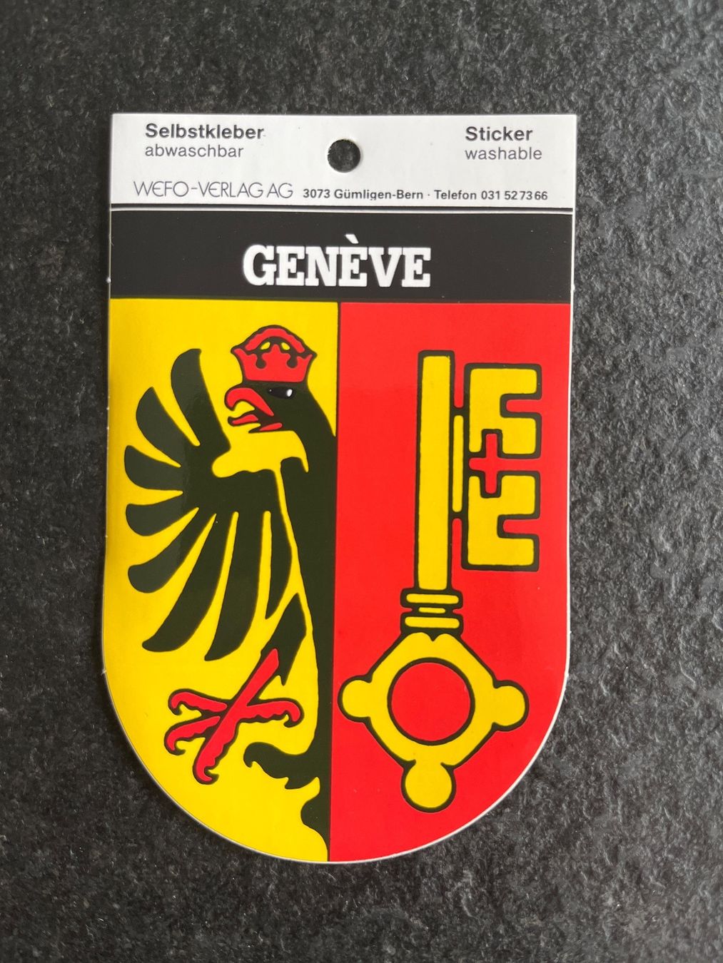 Aufkleber: Wappenkleber Genf / Genève – Neu (gemäss Beschreibung) aus Spiez von Fridu99