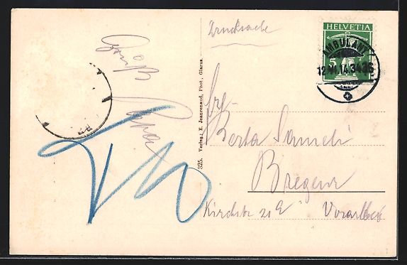 Cartoline postali: AK Glarus, Versammlung der Landsgemeinde – Usato da Berlin venduto da bartko-reher 1