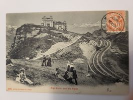 Ansichtskarte Rigi-Kulm und die Alpen Zürich Edition RZ