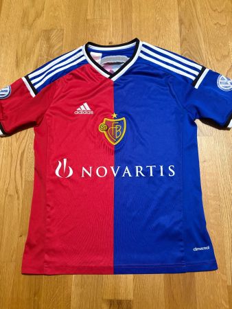 ORIGINAL FC BASEL TRIKOT 2014/15 FCB ADIDAS XS
