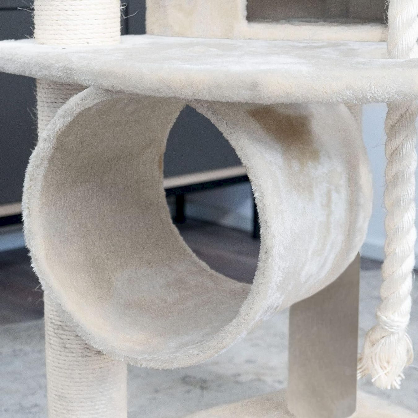 Katzenbaum - Kratzbaum: HAPPYPET Kratzbaum 171cm ‎Creme – Neu und originalverpackt aus Bottighofen von zaap 6