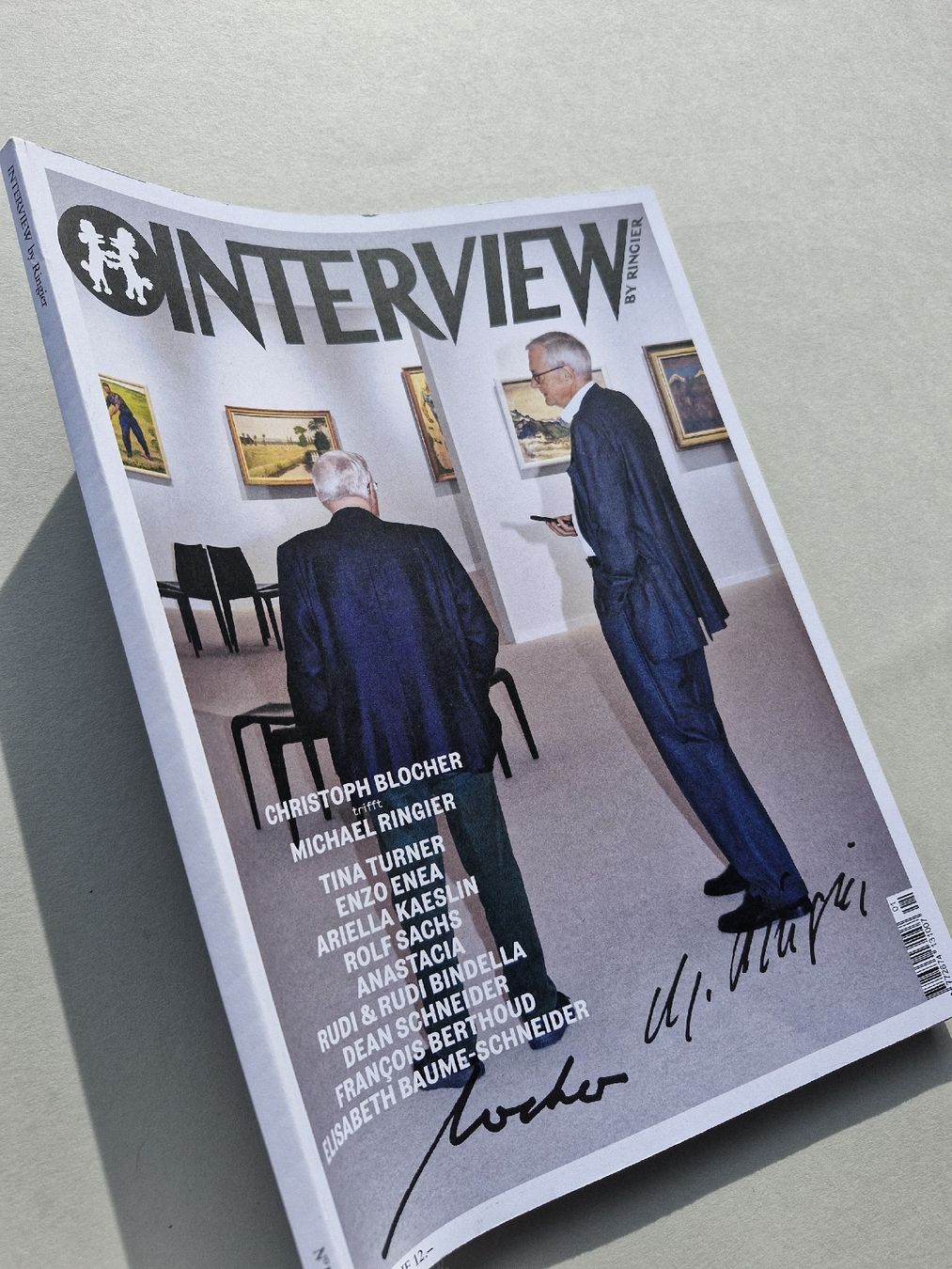 Zeitschriften & Magazine: Interview Magazin Ringier Schweiz, Turner, Enea,Nr. 1/2023 – Gebraucht aus Zürich von Secretariat11 2