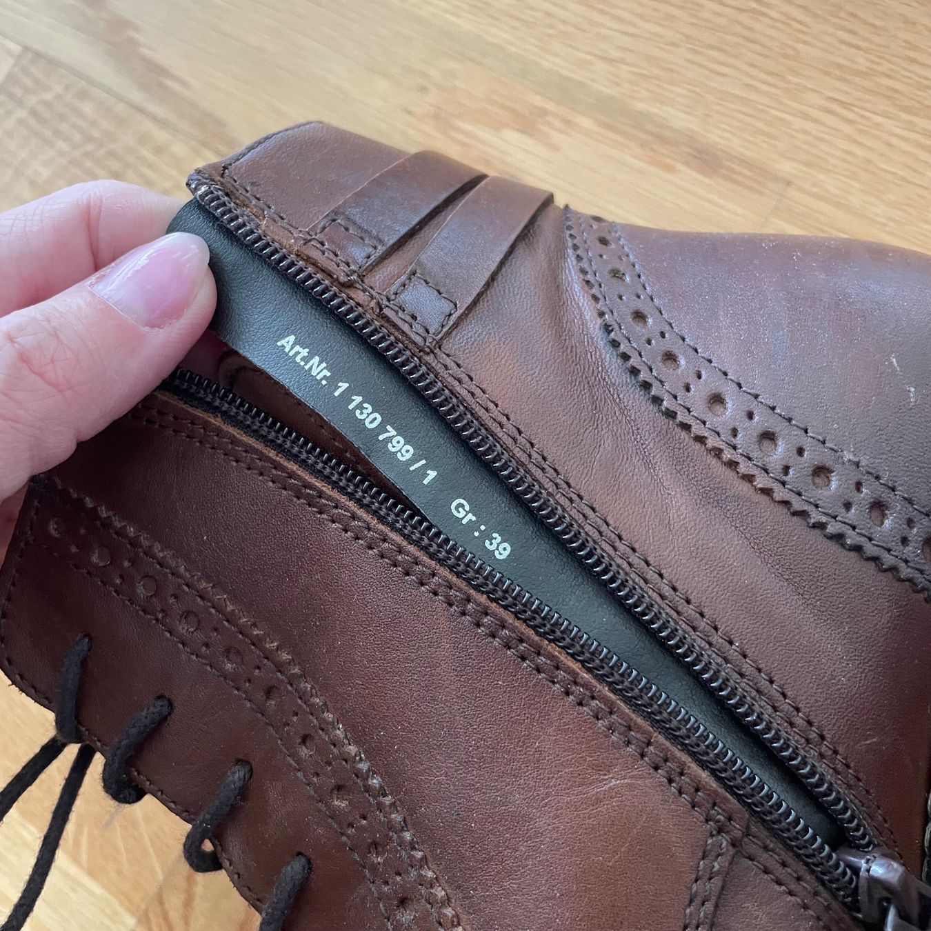 Scarpe da donna: Braune Stiefel, Größe 39 – Usato da Thun venduto da beatrice.ch 3