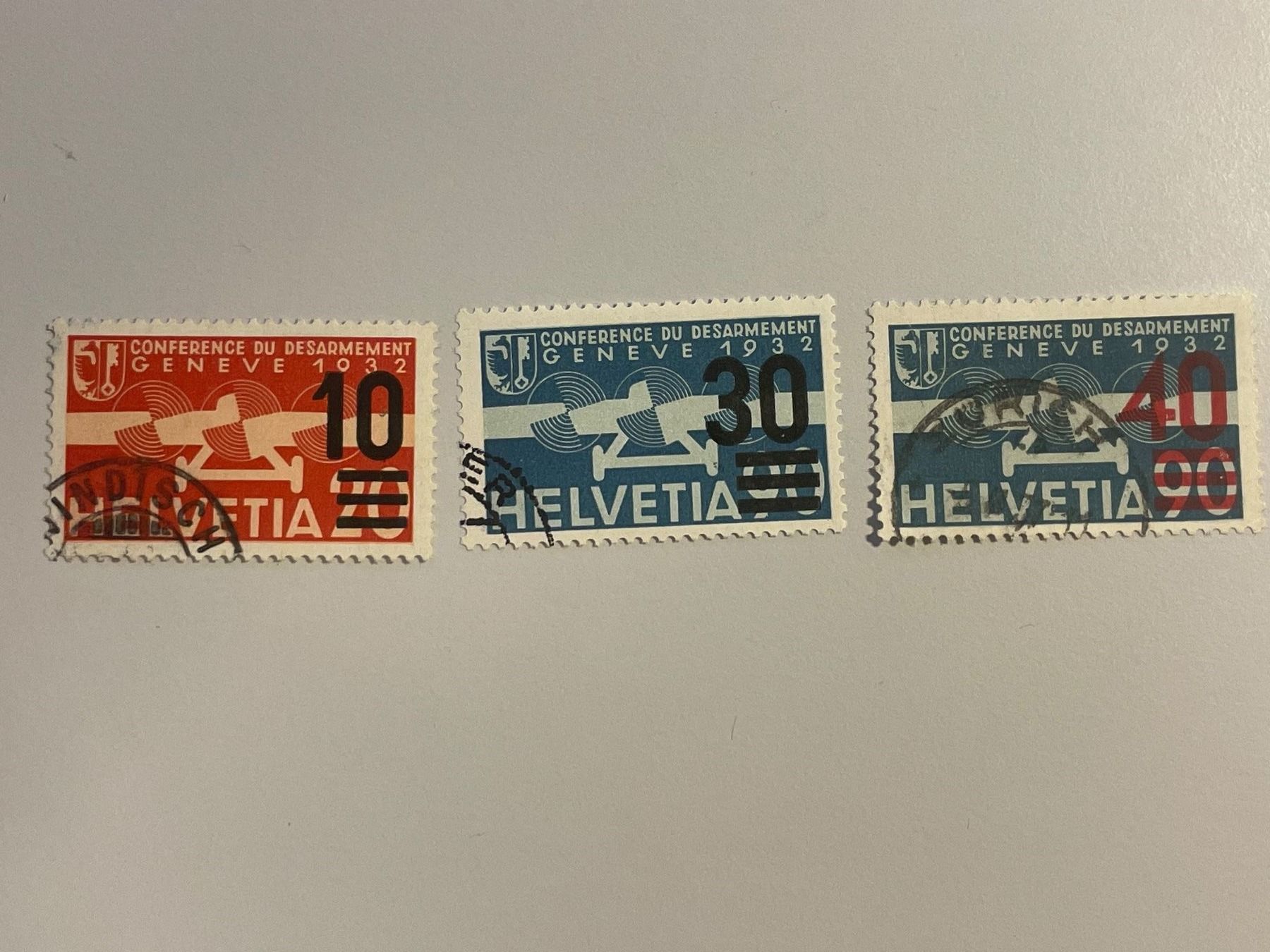 Tutti i francobolli: 1936, Flugpostmarken Aufbrauchsausgabe – Usato da Küssnacht am Rigi venduto da SUOMIMASTER
