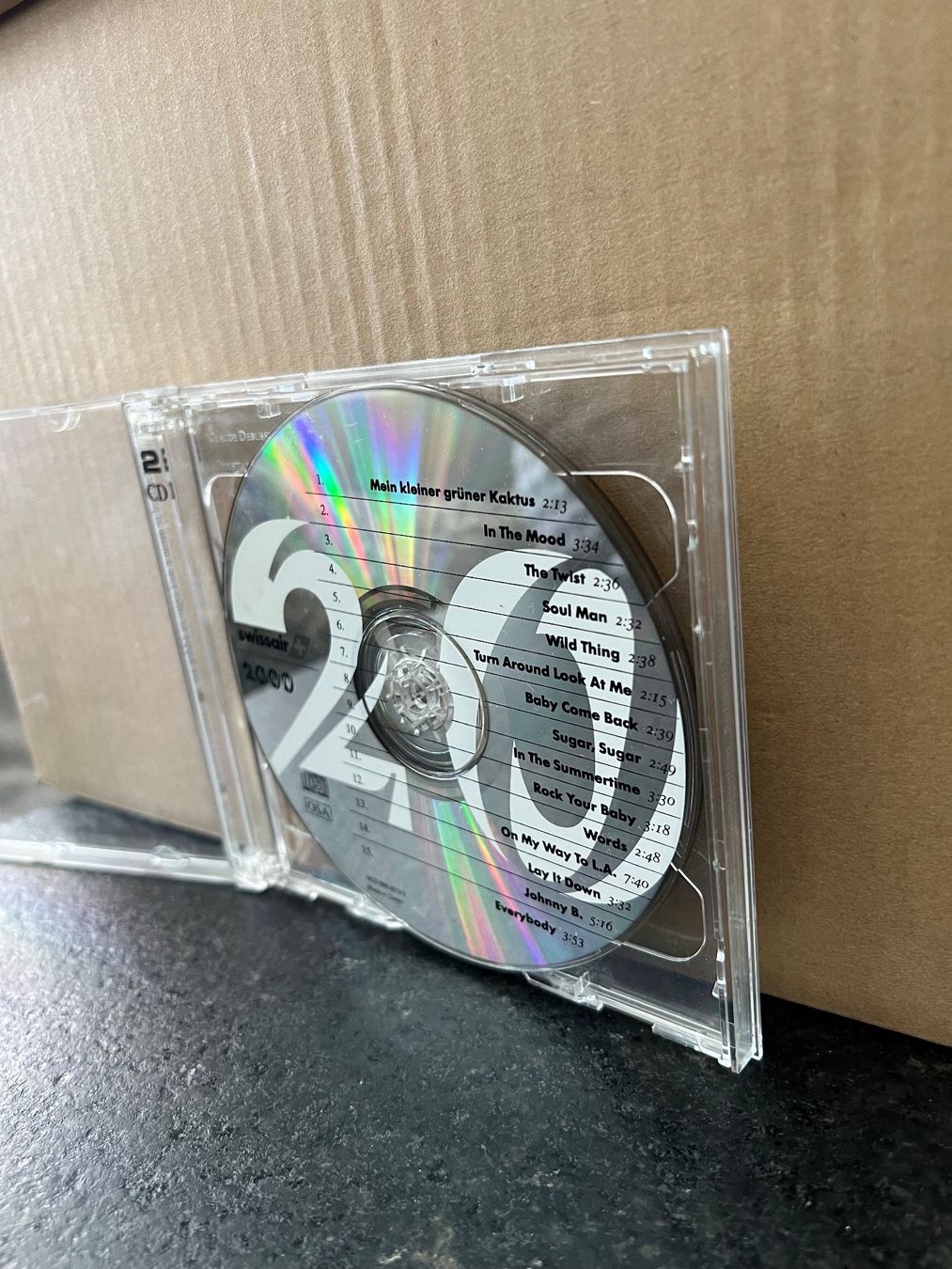 CDs: Swissair Doppel-CD Jahr 2000 – Gebraucht aus Solothurn von Spicar