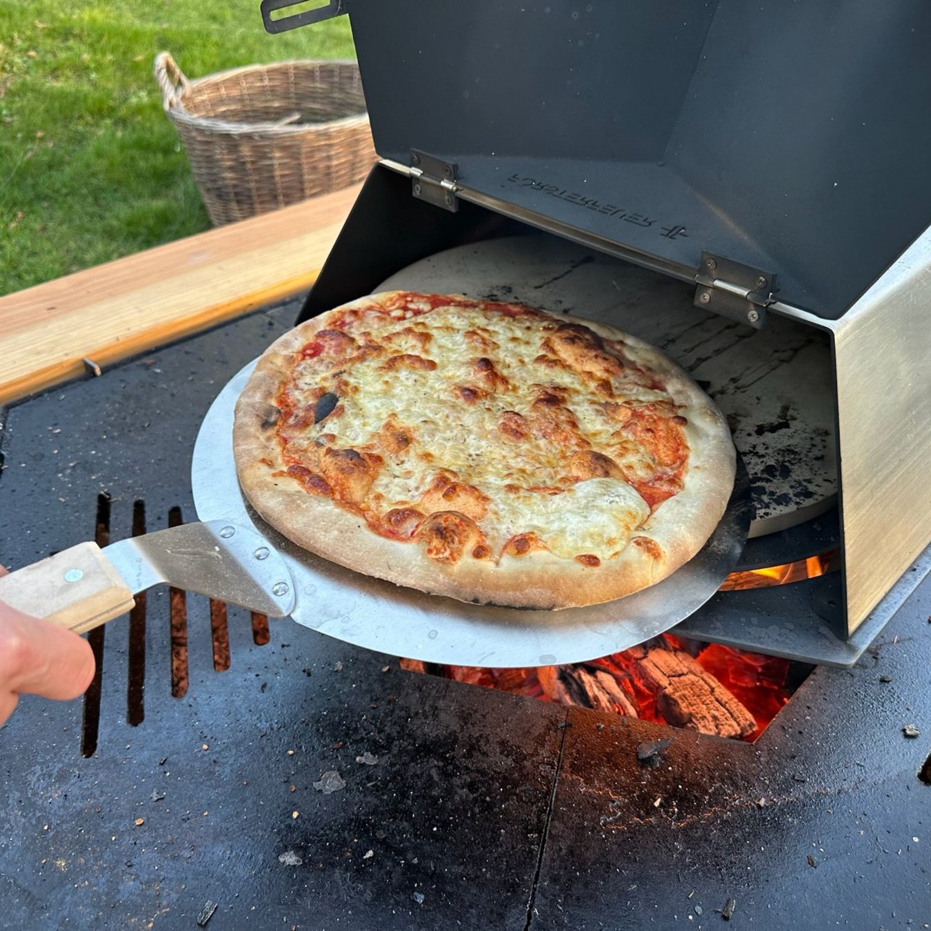 Bracieri: modulare Feuerschale Försterfeuer® mit Grillring – Nuovo e nell'imballaggio originale da Madiswil venduto da Foersterfeuer 8