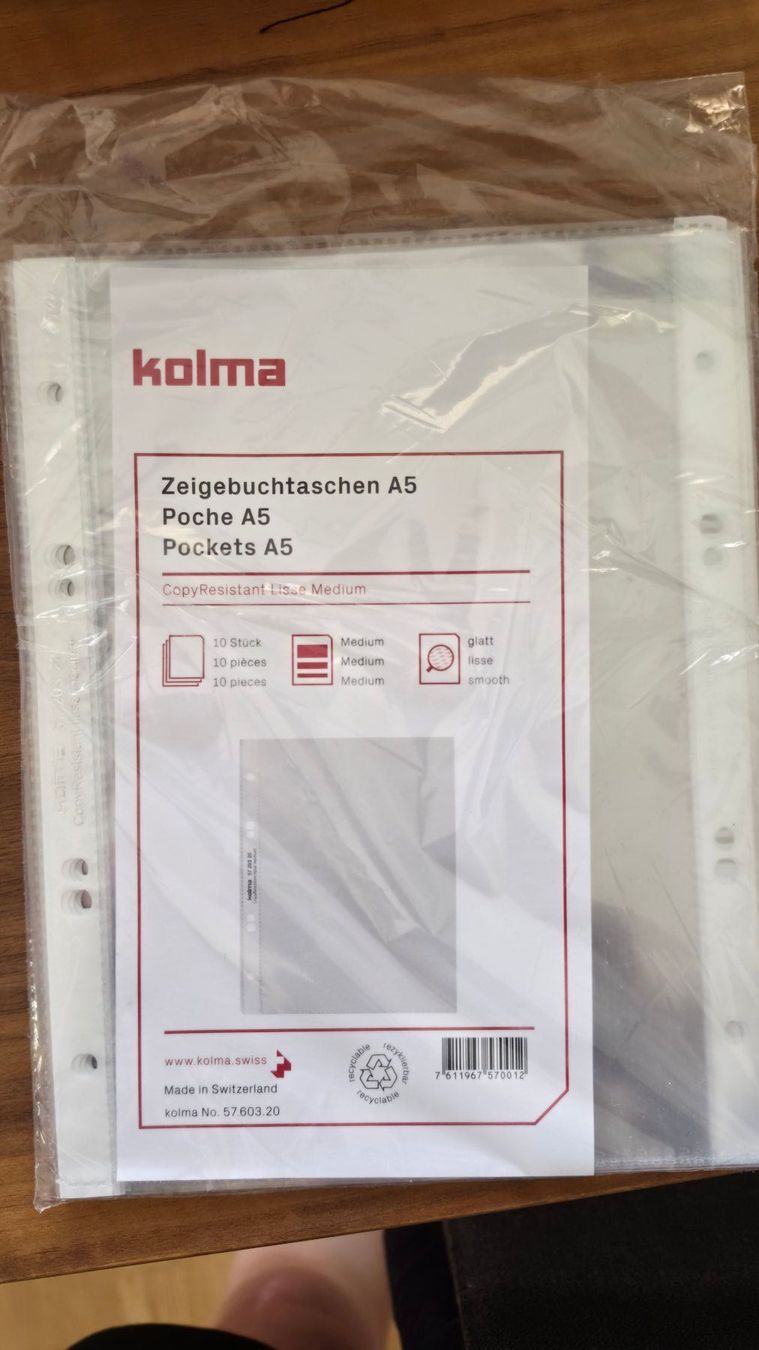 Mappen & Hüllen: Zeigentaschen A5 10 Stk. – Neu und originalverpackt aus Wabern von Womankind