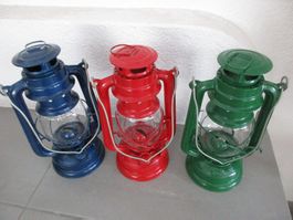 3 Petroleum Lampen