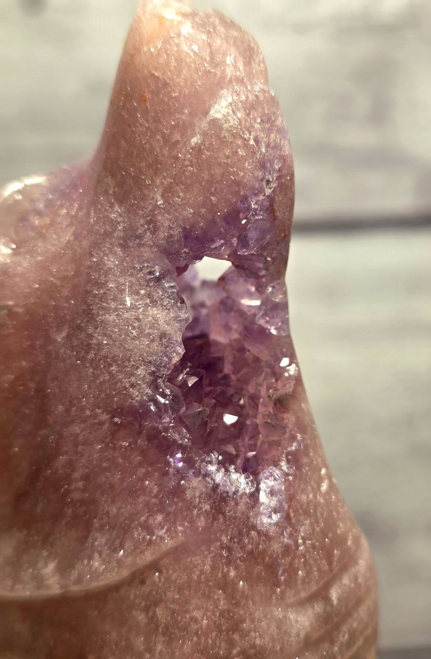 Minerali & Pietre curative: Hochwertiger Pinker Amethyst Wolf 510g – Nuovo e nell'imballaggio originale da Matzingen venduto da Shay_Crystalz 2