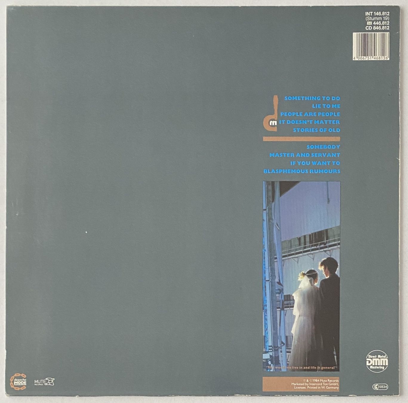 Dischi in vinile: Depeche Mode, Some Great Reward – Usato da Flums venduto da Empe1 1