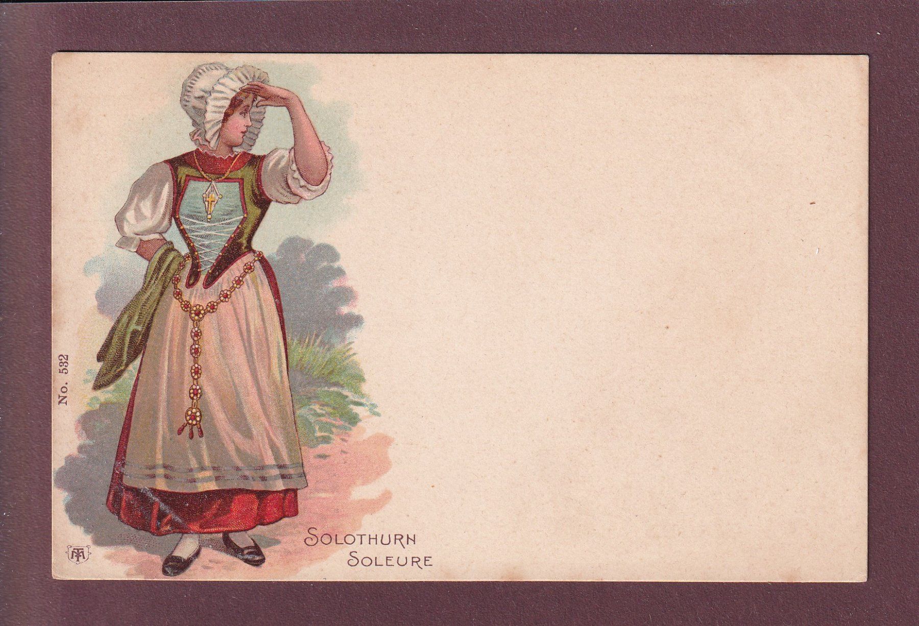 Cartes postales: Tracht - SOLOTHURN – D'occasion à Pully par nicecards