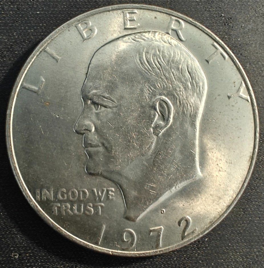 Alle Münzen: One Dollar 1972 – Gebraucht aus Perrefitte von rog_x8kc