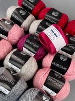Strickwolle Lana Grossa Restposten 15 Knäuel 