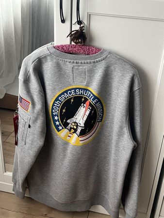 Alpha Industries Nasa Pullover Grau XL