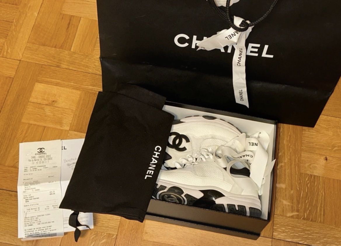 Chanel Damenschuhe: Baskets Chanel T. 37,5 – Gebraucht aus Genève von Lilimouss 7