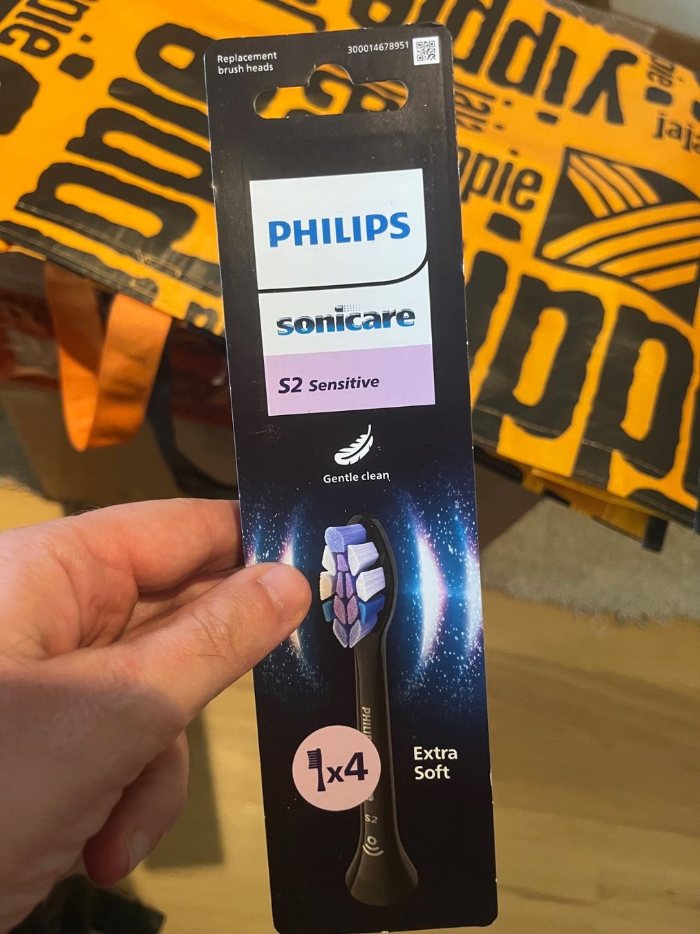 Philips Sonicare Zahnpflege: Philips S2 Sensitive noir x4 – Neu und originalverpackt aus Noville von Berlusconi55