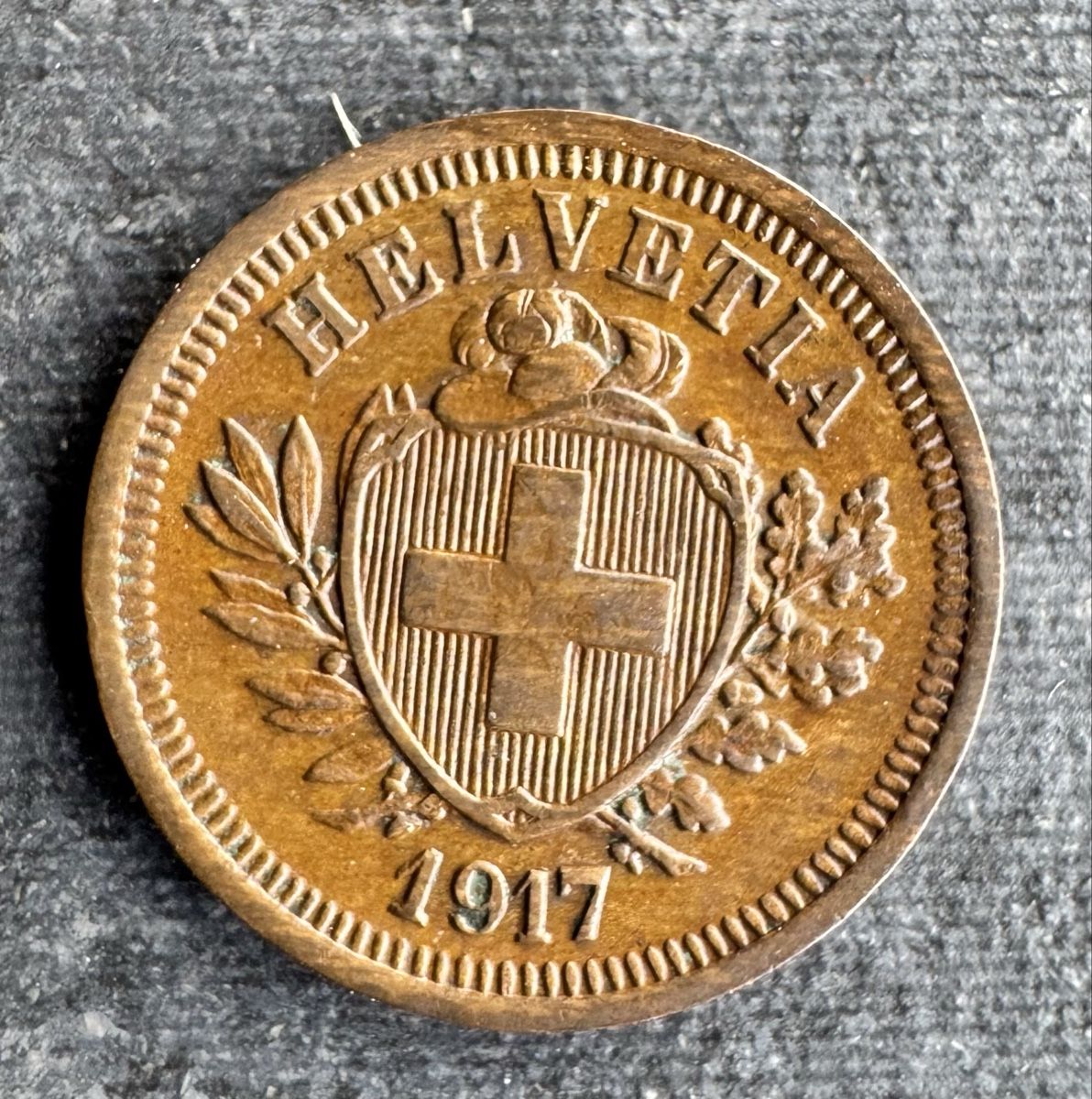 Tutti le monete: 1 Rappen 1917 – Usato da Meilen venduto da coins4sale