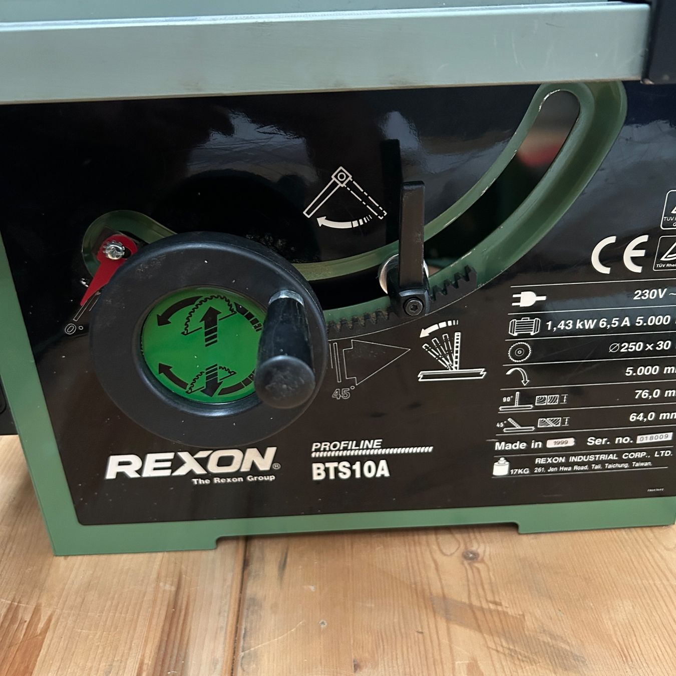 Sägen: Rexon Profiline BTS10A Handliche Robuste Tischkreissäge – Gebraucht aus Untersiggenthal von sinamoll 1