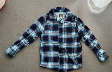 Flanell-Hemd OshKosh Gr. 128