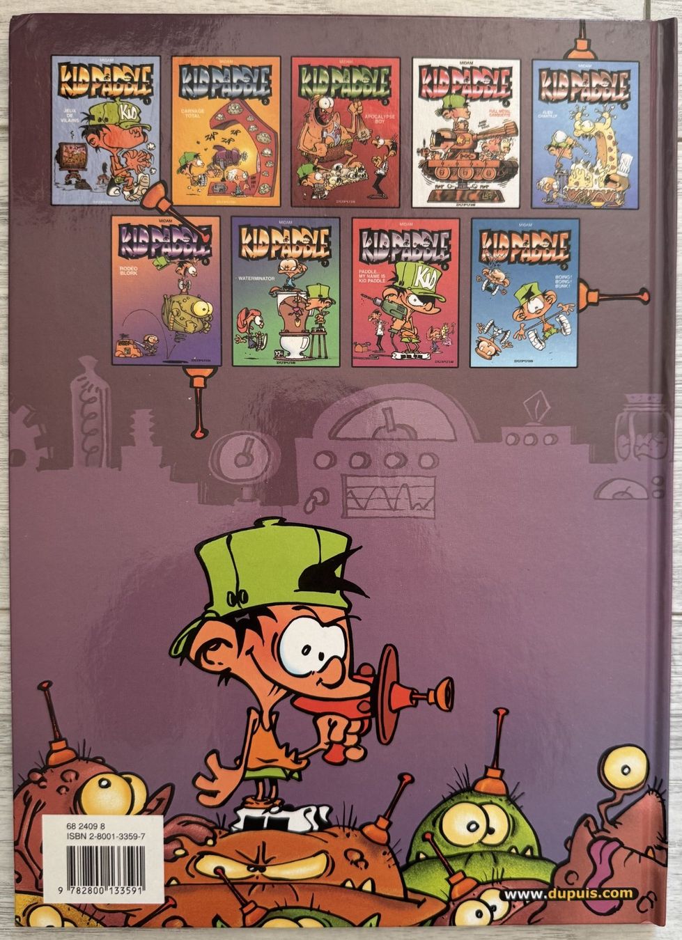 BD: Kid Paddle - les 9 premiers albums – Neuf (Voir description) à Geneveys-Coffrane par Momoali 1