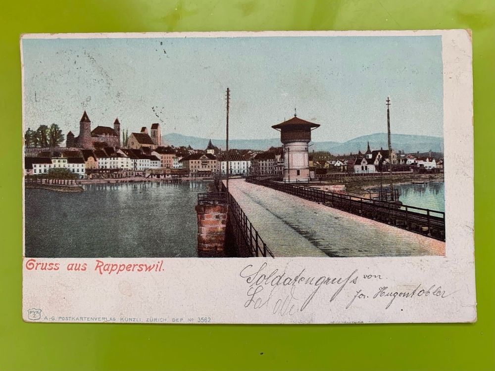 GRUSS AUS RAPPERSWIL IM JAHRE 1902 | Kaufen auf Ricardo