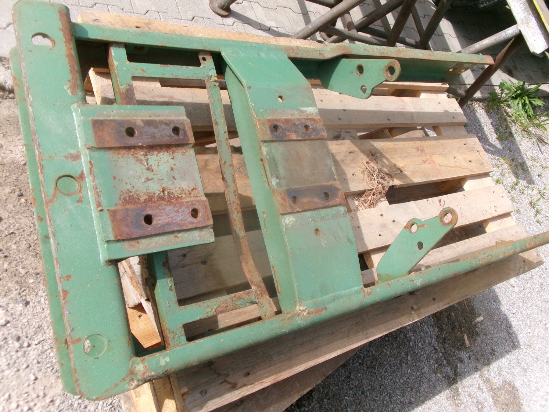 Bührer Trattori: Bührer MS 12 -  Motorrahmen - Chassie - Vorderachsträger – Usato da Eschenbach SG venduto da GM-29 1