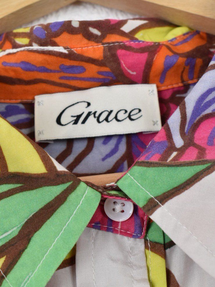 Grace Blusen: Grace Bluse, Gr.S, oversized, Seide & Baumwolle – Gebraucht aus Nürensdorf von 2ND_STORY 4