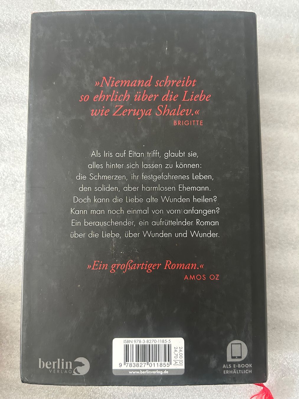 Libri: Zeruya Shalev - Schmerz – Usato da La Chaux-de-Fonds venduto da jacq_LaTsch0 4