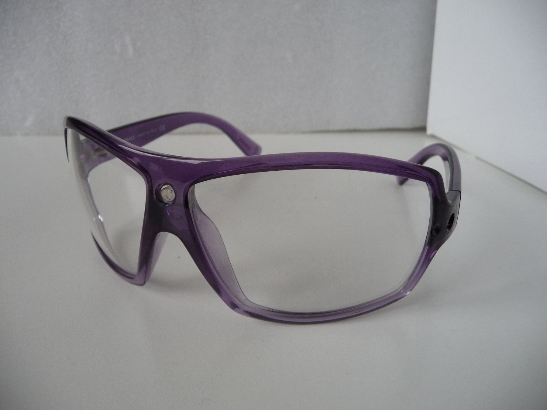 Occhiali & Lenti: neue Versace 4075-V-B Shield, Fehler i.Hinterglas entfernbar – Nuovo (secondo la descrizione) da Winterthur venduto da ricofly 2