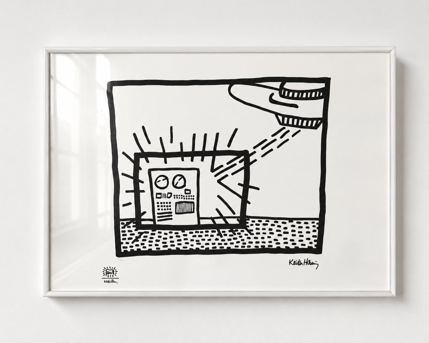 Grafica & Litografie: Keith Haring ufo – Usato da Montreux venduto da LeVintage33