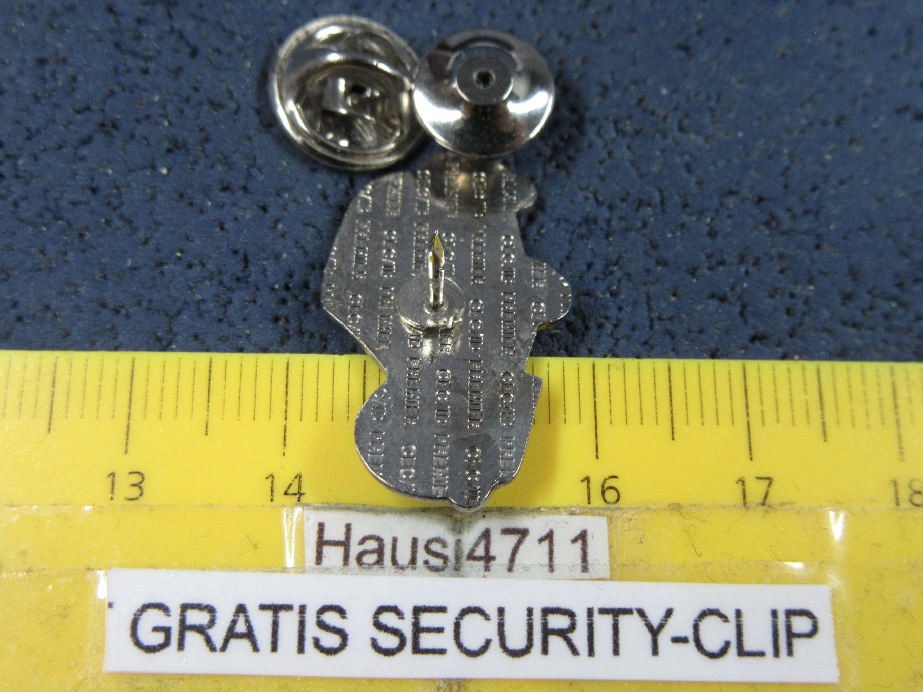 Plaketten & Abzeichen: TALBOT AUTO PIN GLASIERT KLEIN-FEIN-EDEL MIT SECURITY-CLIP – Gebraucht aus Ettingen von Hausi4711 2