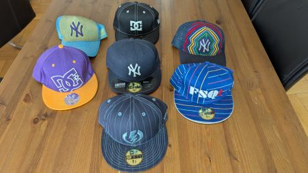 Coole Caps für den Sommer, 7 Stück, verschiedene Marken 🧢☀️