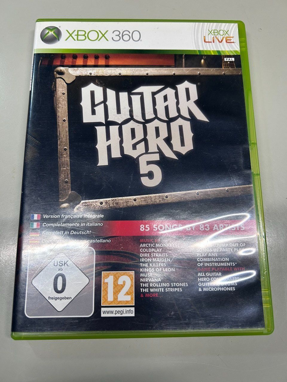 Microsoft Giochi: Guitar Hero 5 per Xbox 360 – Usato da Giubiasco venduto da LorisVale