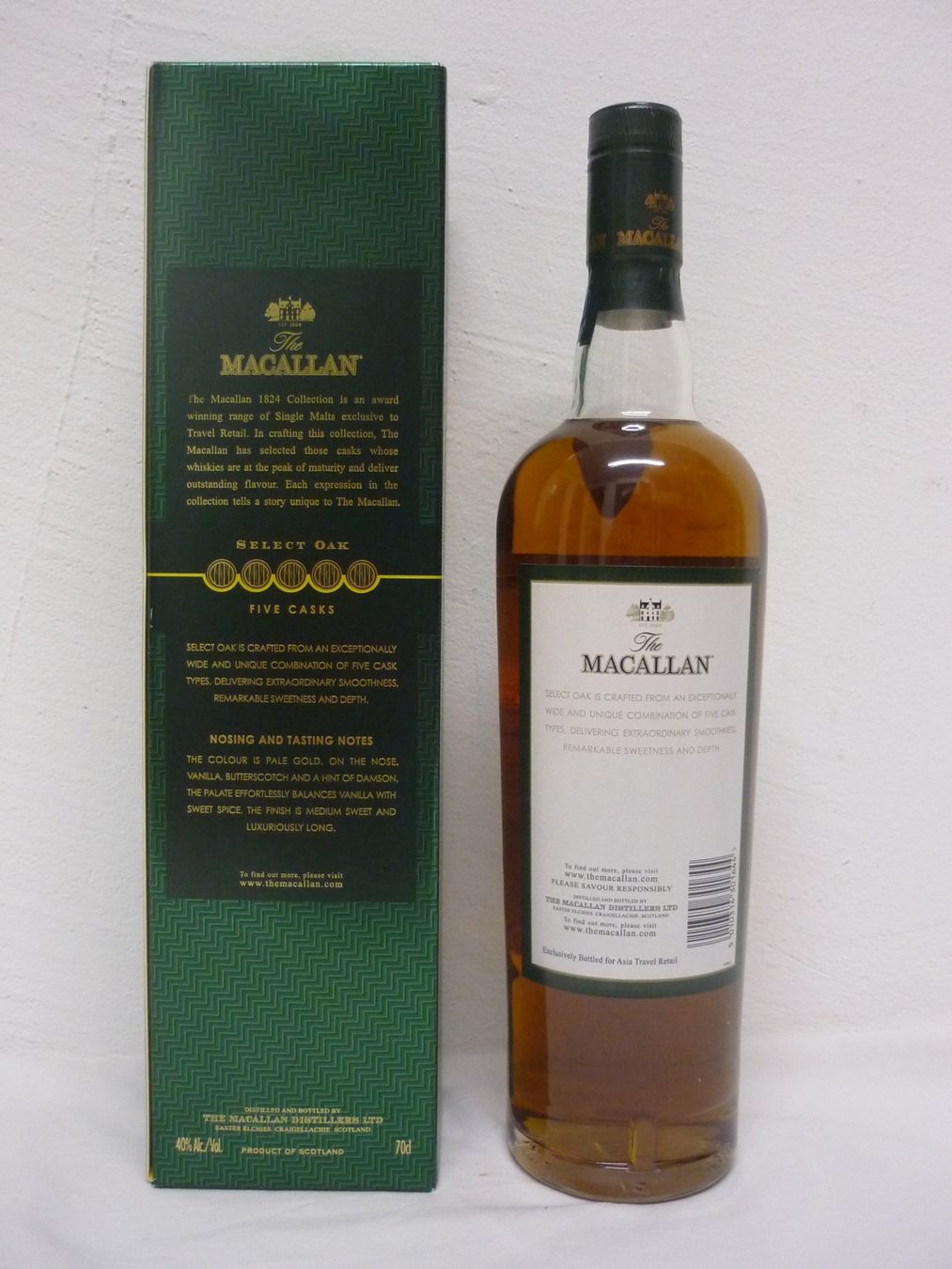 Macallan Spirituosen: MACALLAN The 1824 Collection - SELECT OAK - Whisky – Neu (gemäss Beschreibung) aus Maienfeld von John13 1