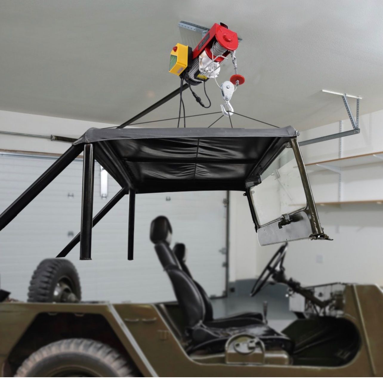 Forst Seilwinden & Rückzangen: Elektrische Seilwinde, 1000 kg, Motorwinde mit 100 m – Neu und originalverpackt aus Amriswil von JaJa-Express 7
